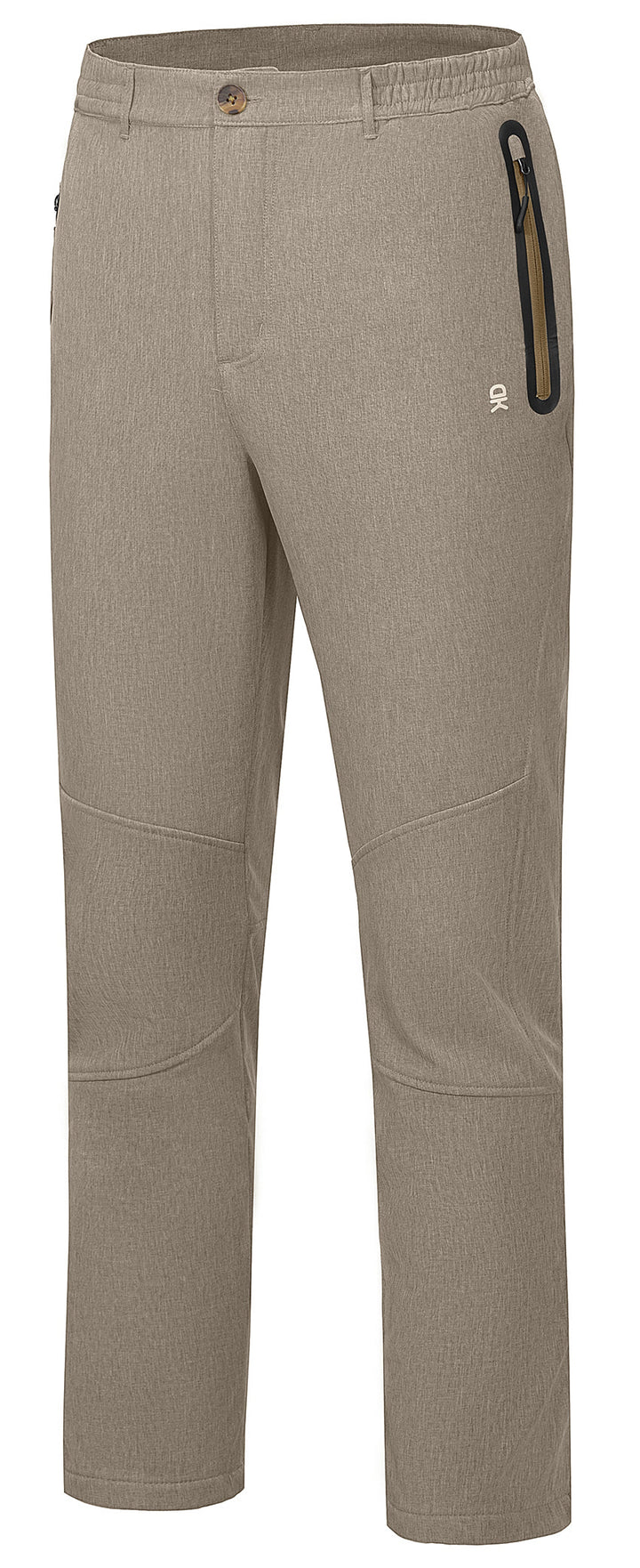 Men's Casual Fleece Lined Softshell Insulated Snow Ski Pants MP US-DK