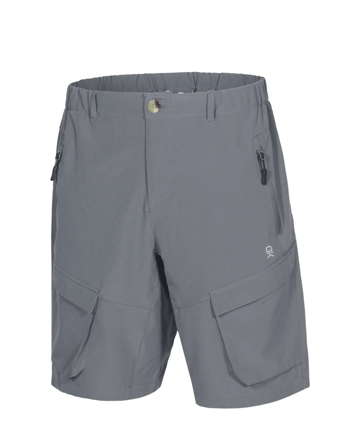Men's Stretch Quick Dry Cargo Shorts for Hiking, Camping, Travel YZF US-DK