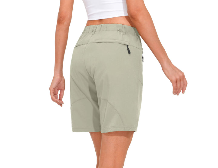Women's Stretch Quick Dry UPF 50+ Shorts for Hiking, Camping, Travel YZF US-DK