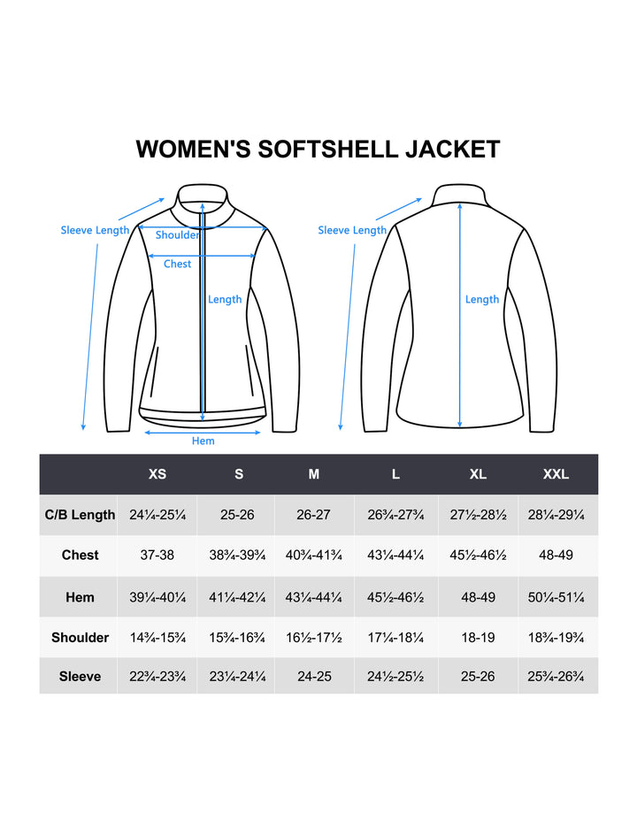 Women's Lightweight Softshell Jacket Windbreaker for Travel, Hiking, Water Repellent MP-US-DK