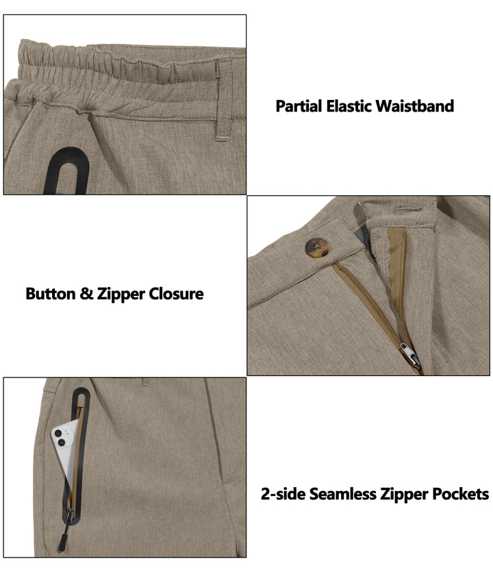 Men's Casual Fleece Lined Softshell Insulated Snow Ski Pants MP US-DK