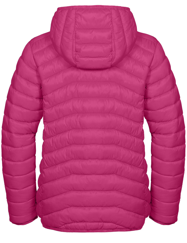 Women's Puffer Jacket, Winter Coat Windproof and Packable MP-US-DK