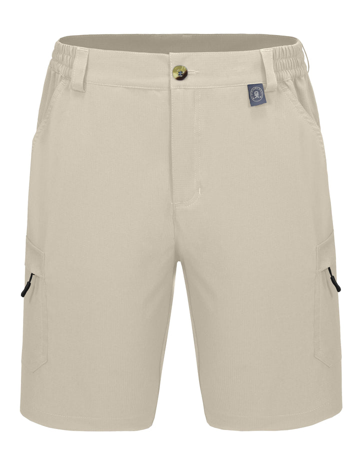 Men's 10 Inch UPF 50 Stretch Cargo Shorts YZF US-DK