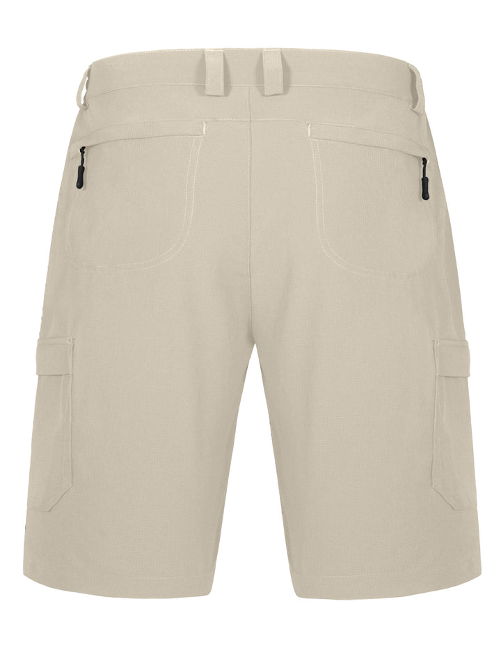 Men's 10 Inch UPF 50 Stretch Cargo Shorts YZF US-DK