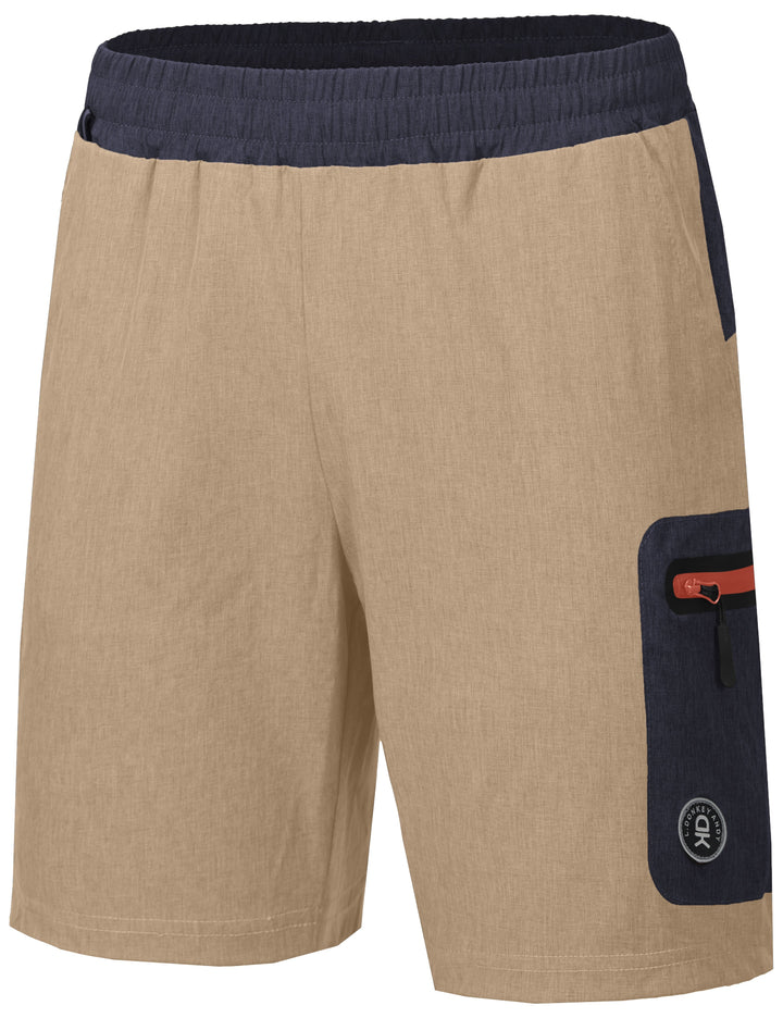 Men's 7 Inches Quick Dry Running Shorts Stretch Athletic Workout Shorts YZF US-DK