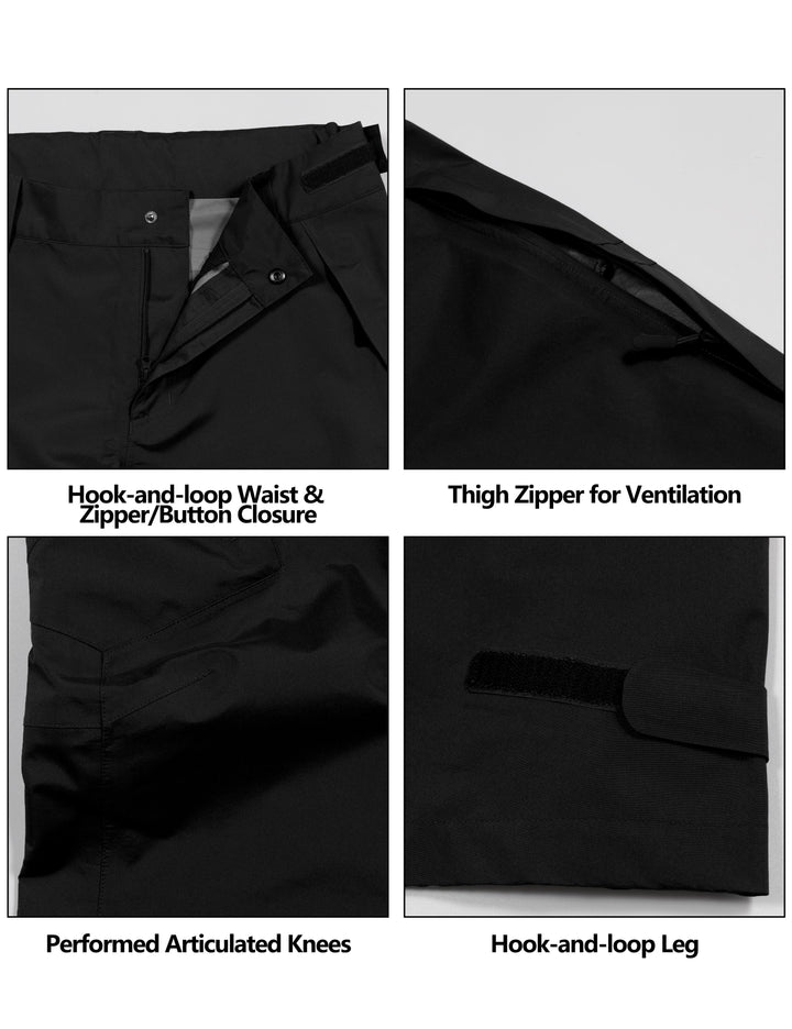 Men's High-performance Breathable Waterproof Rain Pants YZF US-DK