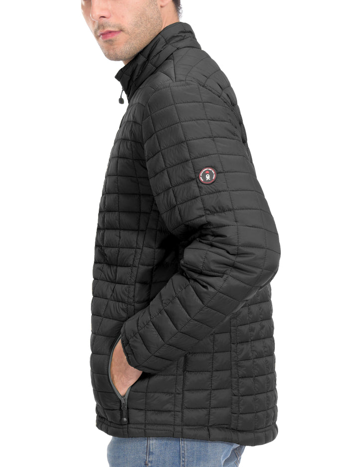 Men's Insulated Puffer Hiking Jacket YZF US-DK