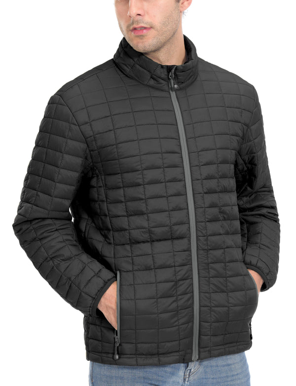 Men's Insulated Puffer Hiking Jacket YZF US-DK