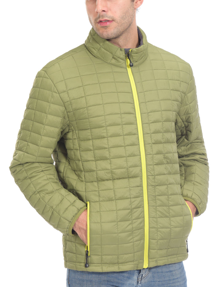 Men's Insulated Puffer Hiking Jacket YZF US-DK