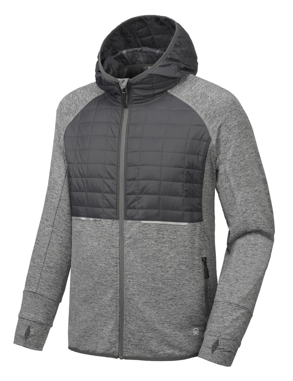 Men's Insulated Running Thermal Hybrid Jacket YZF US-DK