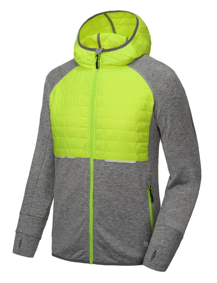Men's Insulated Running Thermal Hybrid Jacket YZF US-DK