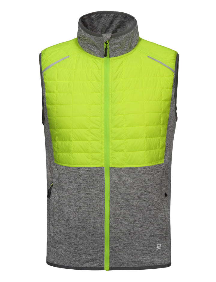 Men's Lightweight reflective stripes Warm Vest YZF US-DK