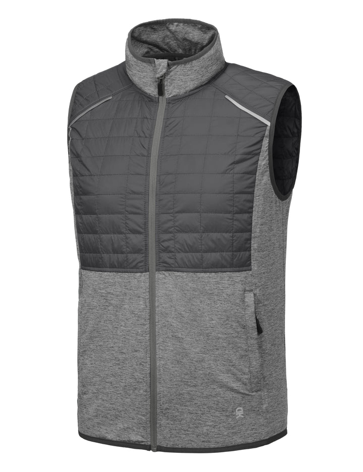 Men's Lightweight reflective stripes Warm Vest YZF US-DK