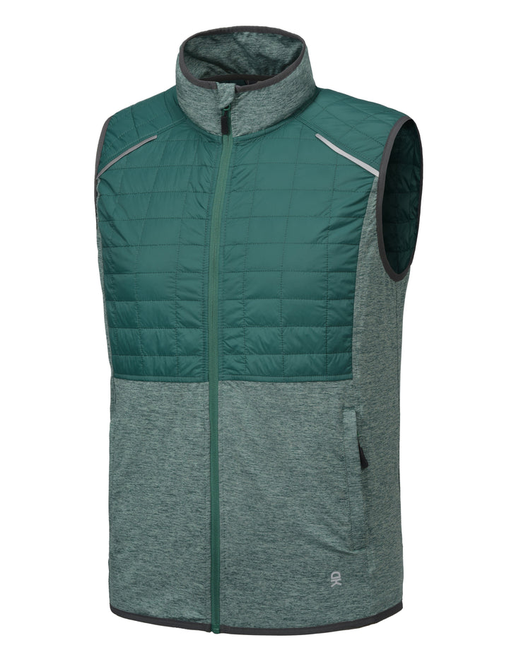 Men's Lightweight reflective stripes Warm Vest YZF US-DK