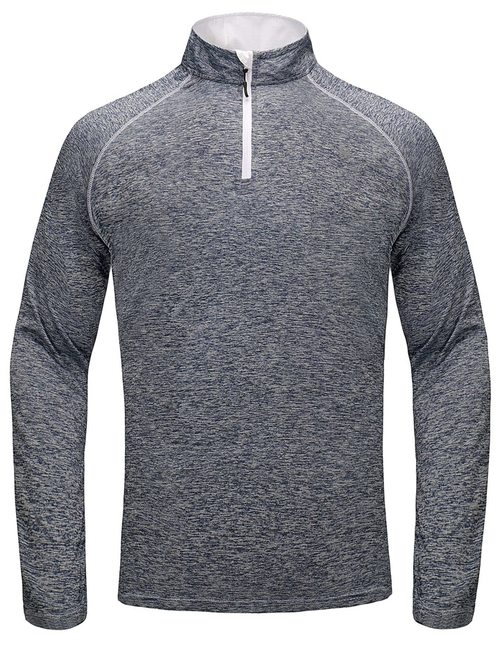 Men's Long Sleeve Quick Dry Lightweight Running Golf T-Shirt Top YZF US-DK