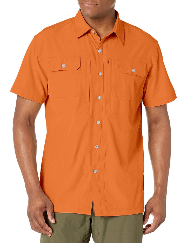 Men's Lightweight Short Sleeve Quick Dry Stretch Shirt YZF US-DK