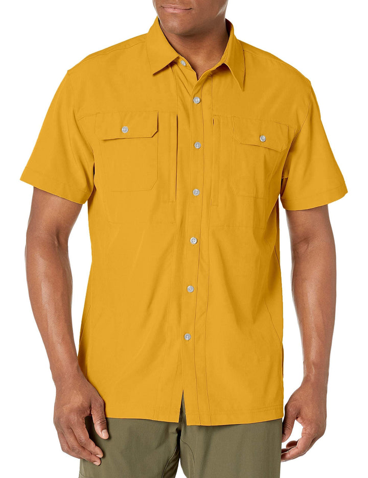 Men's Lightweight Short Sleeve Quick Dry Stretch Shirt YZF US-DK