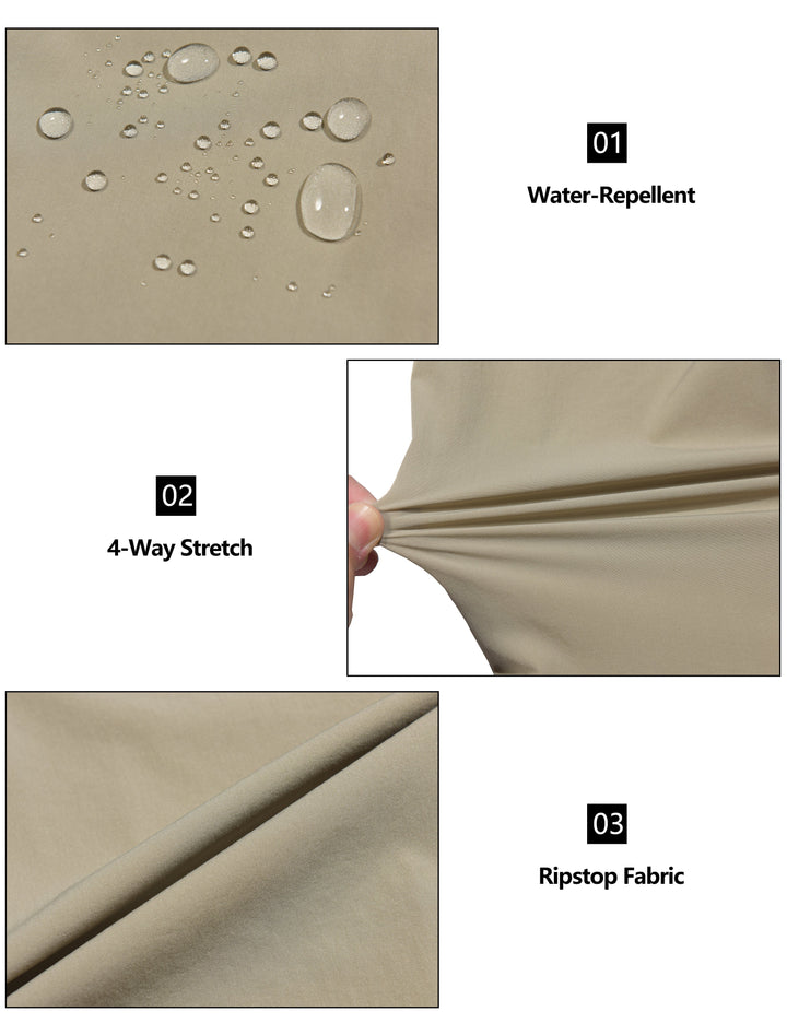 Men's Quick Dry Stretch UV Protection Outdoor Work Pants MP US-MP-CS