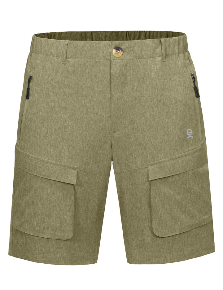 Men's Stretch Quick Dry Cargo Shorts for Hiking, Camping, Travel YZF US-DK