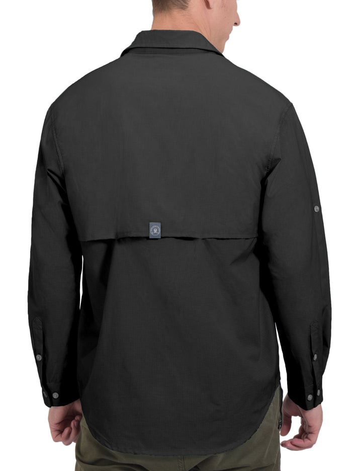 Men's UPF 50+ UV Protection Air-Holes Tech Shirt YZF US-DK