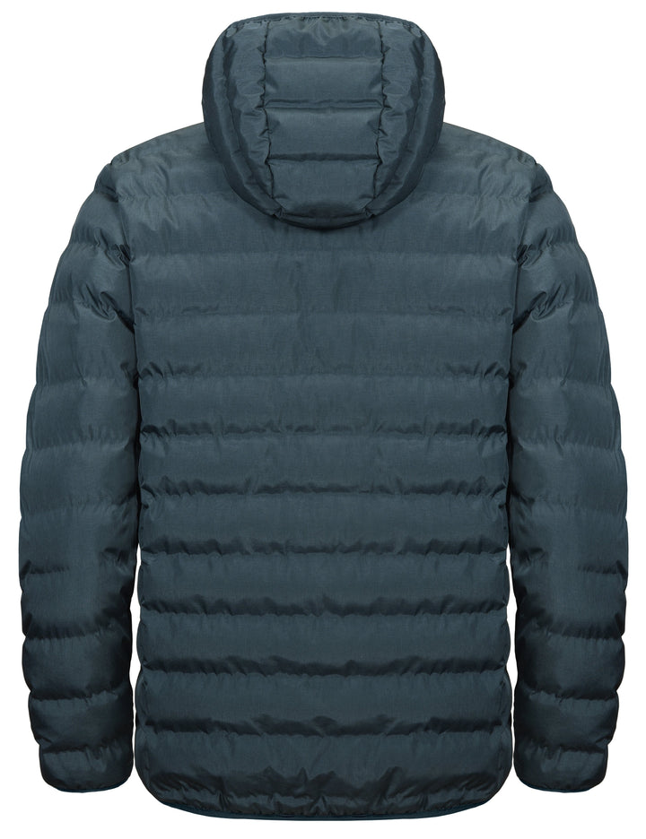 Men's Warm Waterproof Hooded Puffer Jacket YZF US-DK