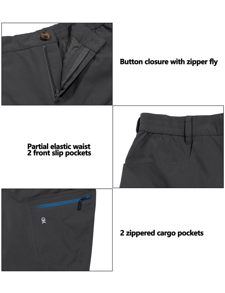 Men's Waterproof Breathable Rain Golf Pants YZF US-DK