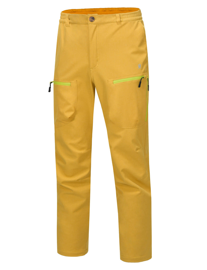 Men's Winter Fleece Lined Snow Ski Softshell Pants YZF US-DK