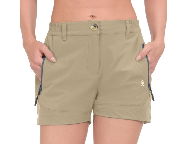 Women's 3.5 Inches Lightweight Stretch Quick Dry Golf Shorts YZF US-DK