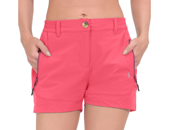 Women's 3.5 Inches Lightweight Stretch Quick Dry Golf Shorts YZF US-DK