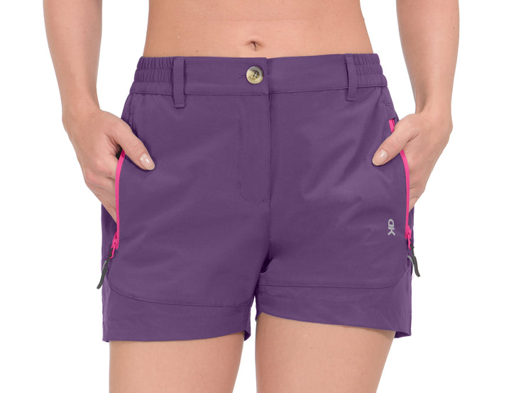 Women's 3.5 Inches Lightweight Stretch Quick Dry Golf Shorts YZF US-DK