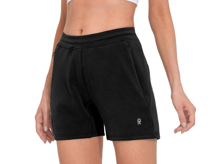 Women's 5 Inch Inseam Stretch Athletic Running Shorts MP US-DK