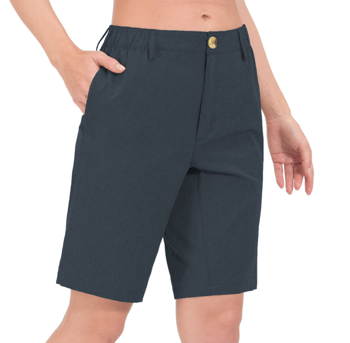 Women's Bermuda Quick Dry Golf Shorts YZF US-DK