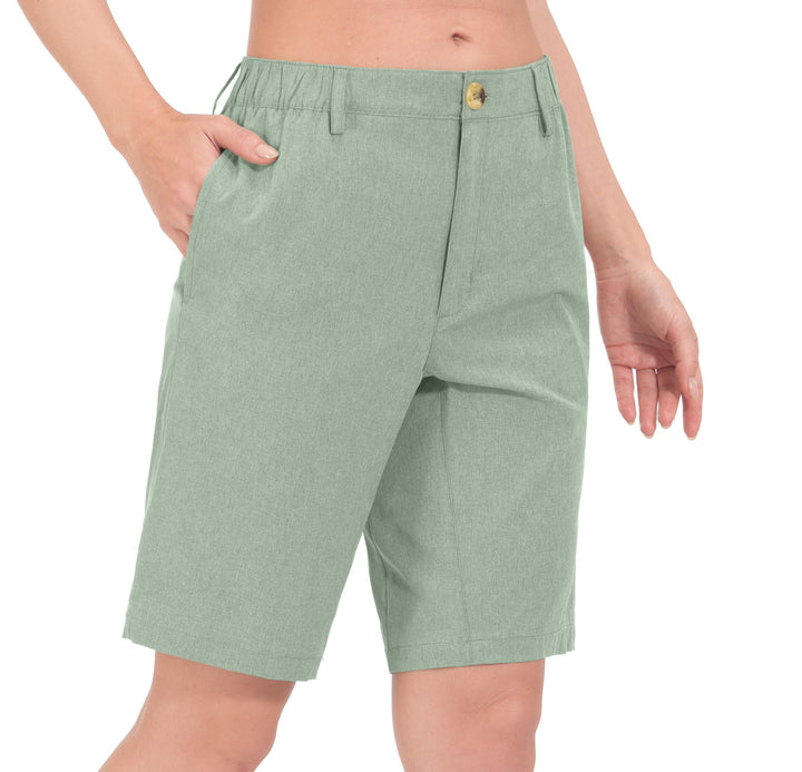 Women's Bermuda Quick Dry Golf Shorts YZF US-DK