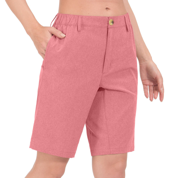 Women's Bermuda Quick Dry Golf Shorts YZF US-DK