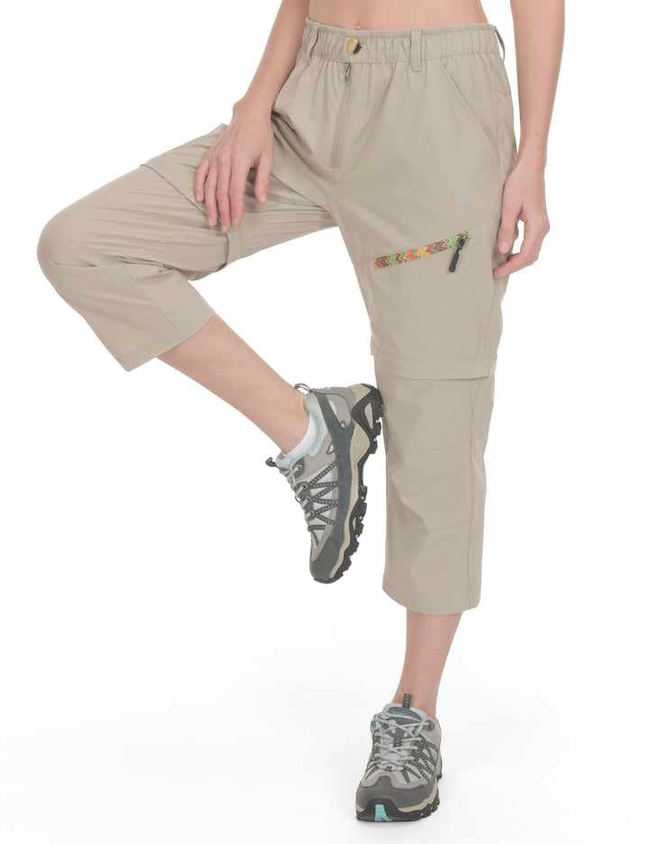 Women's Convertible Hiking Lightweight Quick Dry Pants YZF US-DK