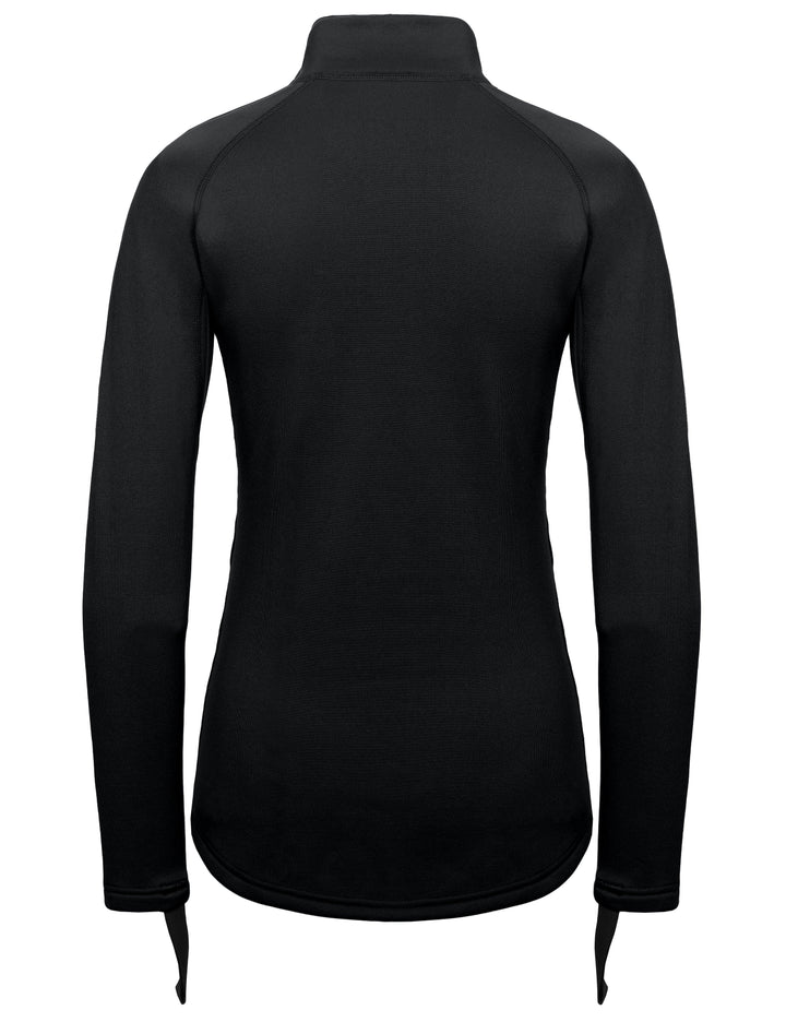 Women's Fleece Thermal Solid Color Underwear Set YZF US-DS