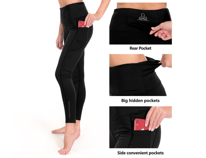 Women's High Waist Yoga Leggings Running Pants YZF US-DS-CS