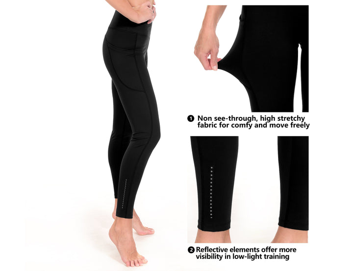 Women's High Waist Yoga Leggings Running Pants YZF US-DS-CS