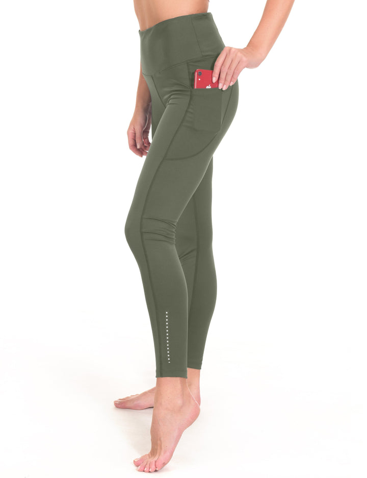 Women's High Waist Yoga Leggings Running Pants YZF US-DS-CS