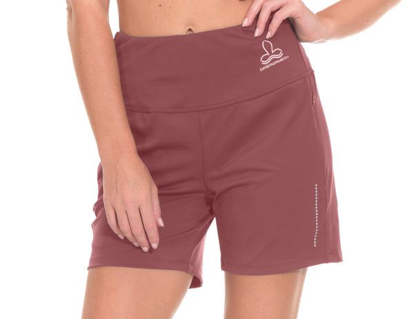 Women's High Waisted Yoga Running Shorts YZF US-DS