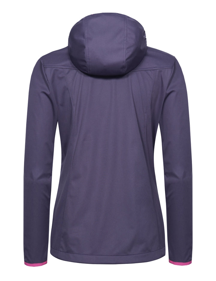 Women's Lightweight Hooded Hiking Softshell Jacket YZF US-DK