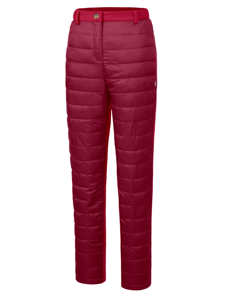 Women's Lightweight Puffy Ski Insulation Down Pants MP US-DK