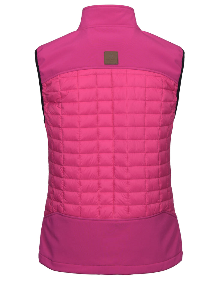 Women's Lightweight Running Golf Puffer Vest YZF US-DK