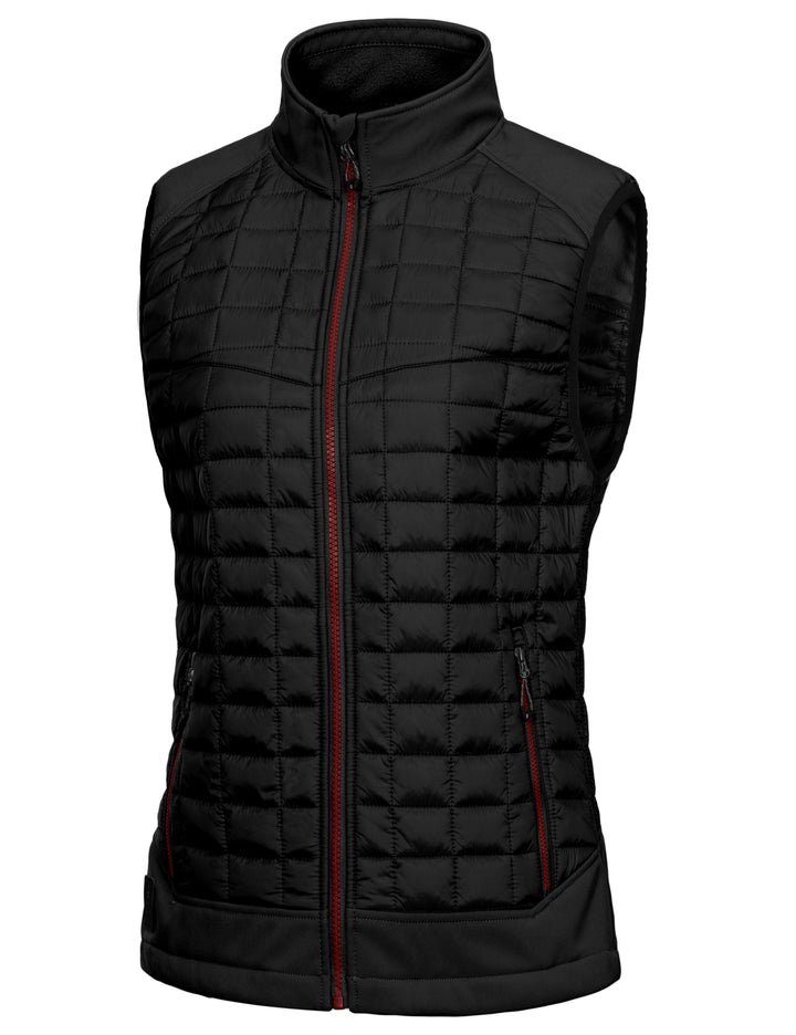 Women's Lightweight Running Golf Puffer Vest YZF US-DK