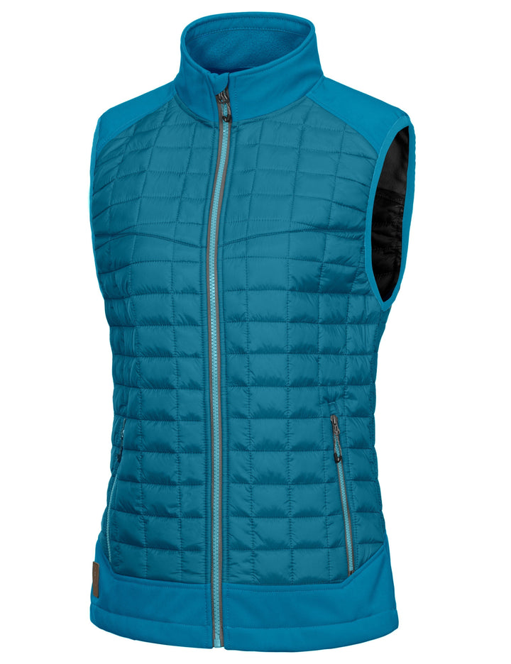 Women's Lightweight Running Golf Puffer Vest YZF US-DK