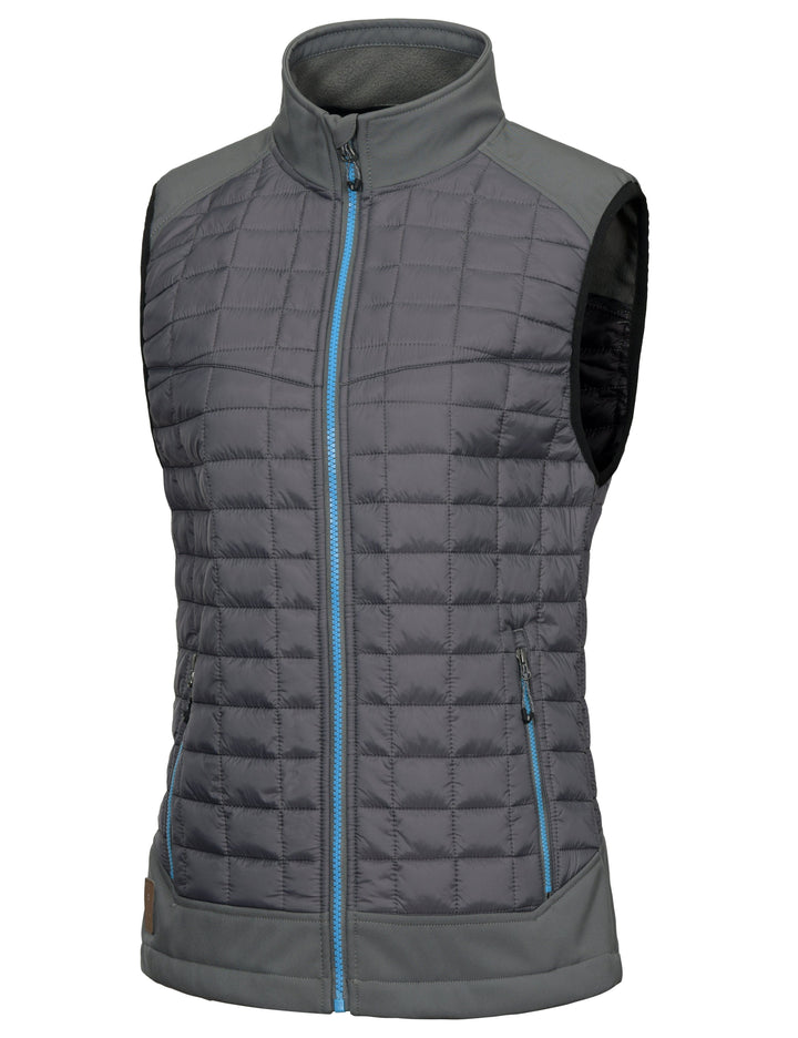 Women's Lightweight Running Golf Puffer Vest YZF US-DK