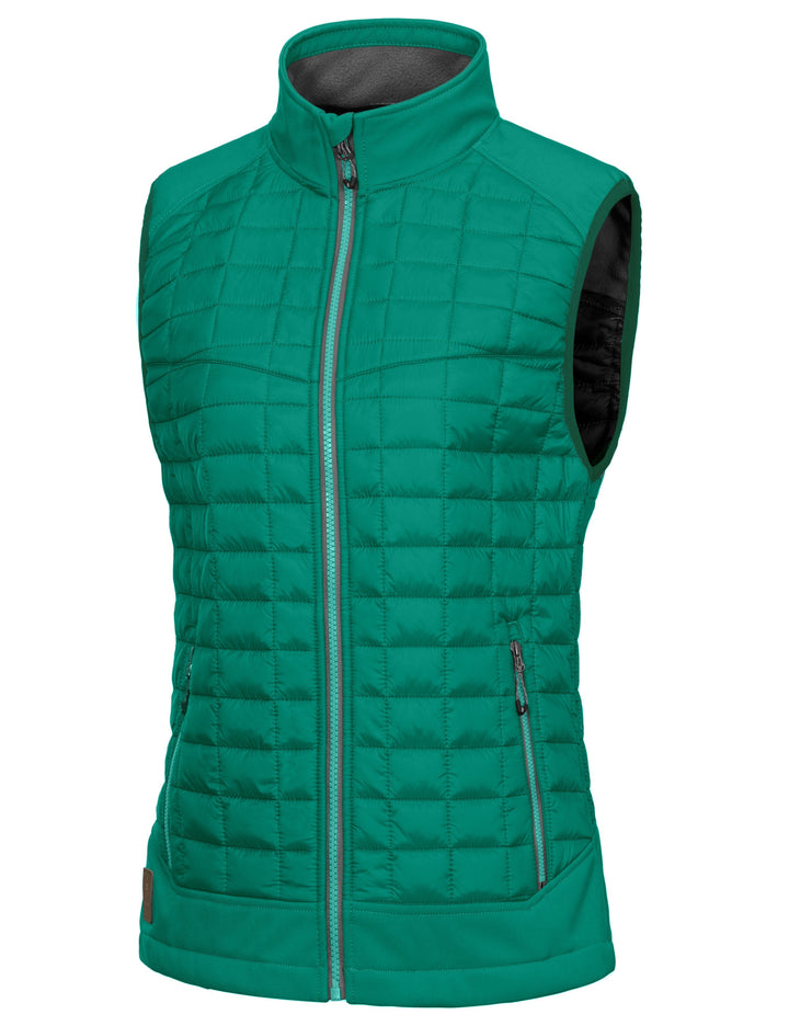 Women's Lightweight Running Golf Puffer Vest YZF US-DK