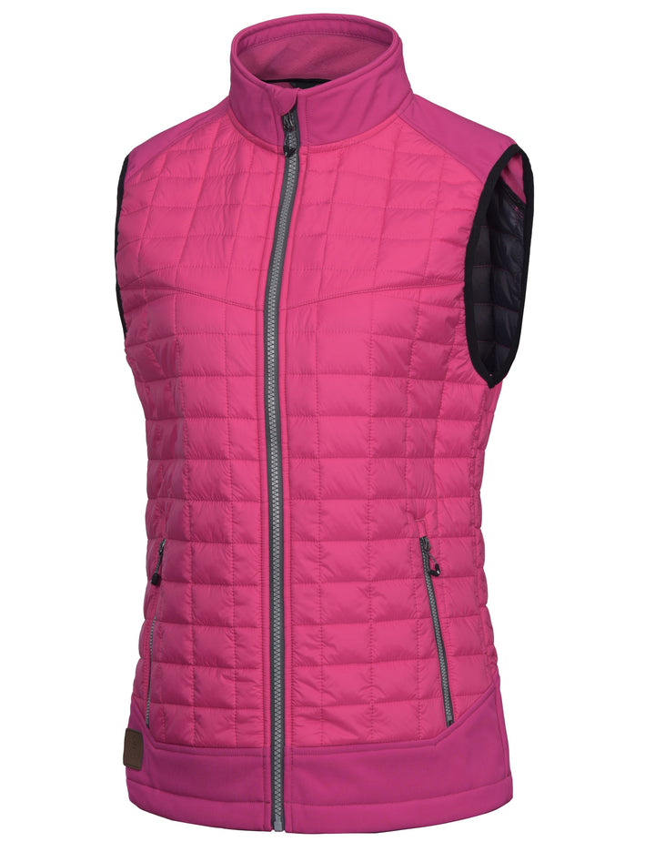 Women's Lightweight Running Golf Puffer Vest YZF US-DK