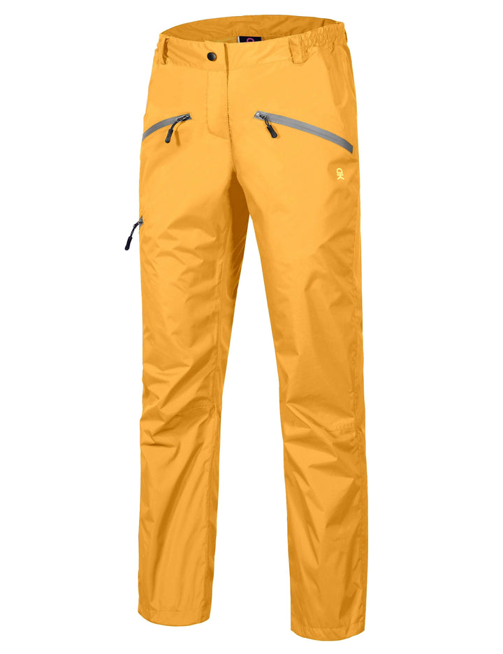 Women's Lightweight Waterproof Breathable Rain Pant YZF US-DK