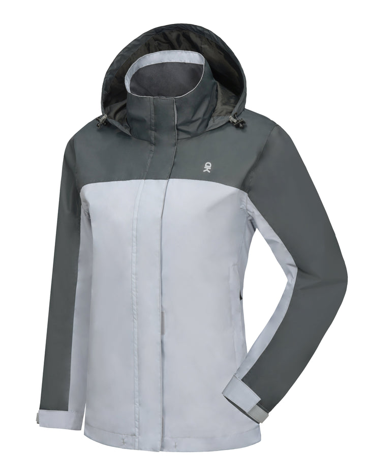 Women's Lightweight Waterproof Rain Shell Jacket YZF US-DK